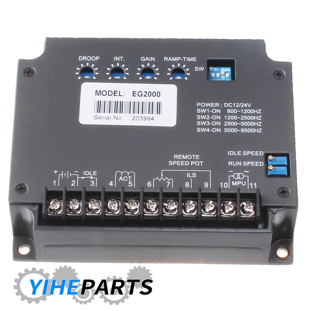 EG2000 ESC2301-AElectronic Engine Speed Controller Generator Controller Panel