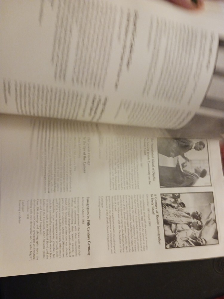 Beth Hatefutsoth First Ten Years 1988 oversize art catalog 1978 Israel