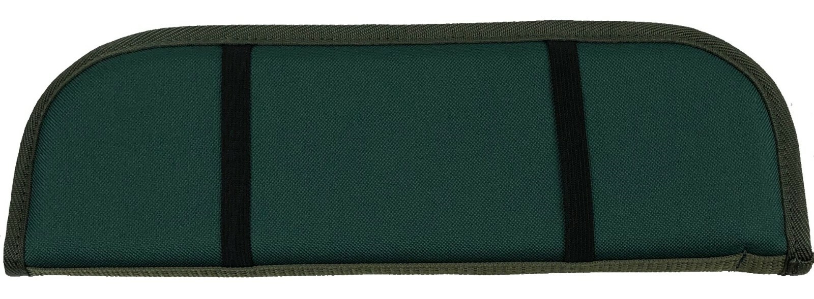 RANDALL KNIFE CASE with SHEATH STRAPS & EMBROIDERED LOGO - 10" GREEN - USA MADE!