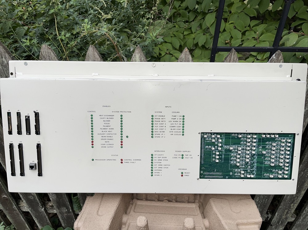 Axcera TV Broadcast Transmitter Control Assembly, Ham Radio Parts