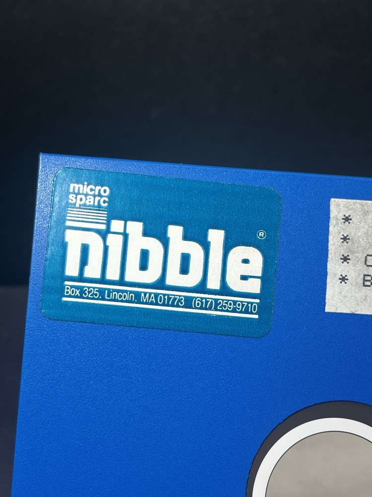 Vintage MicroSparc Nibble 1982 Programs Floppy Disk M.L.E. Lamp-1 Apple Cal