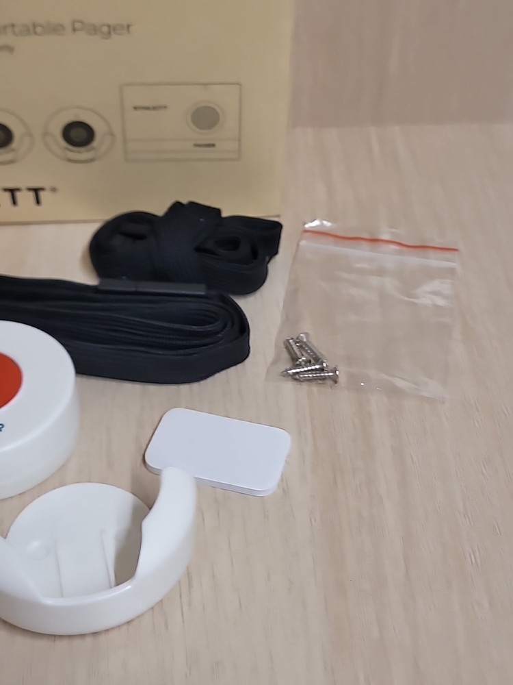 Synlett Caregiver Call Button & Portable Pager 2 Button Device Wireless