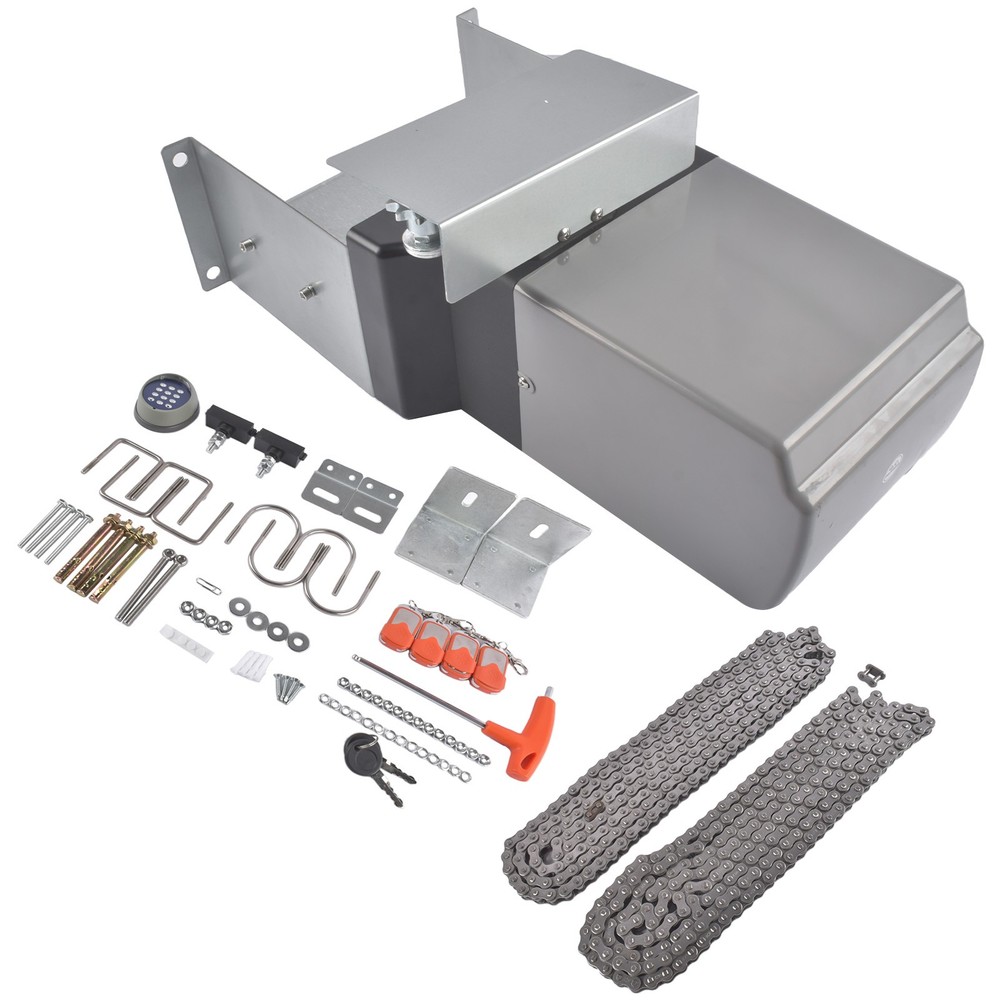 3,300 lbs Automatic Gate Motor Operator w/ Wireless Keyboard for Sliding Gate