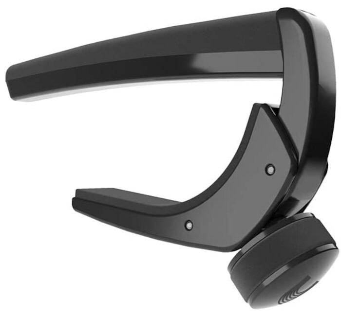 D'Addario NS Capo Pro + 12-String Guitar Capo, Black