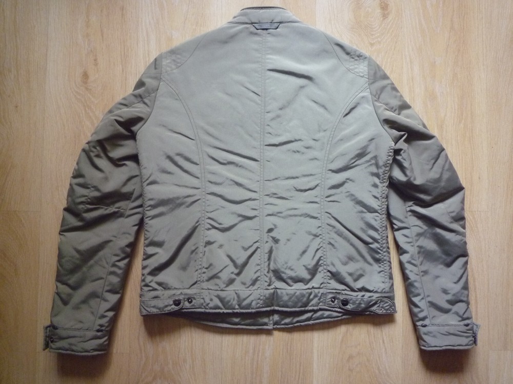 Brema Biker Style Padded Nylon Jacket Size 46