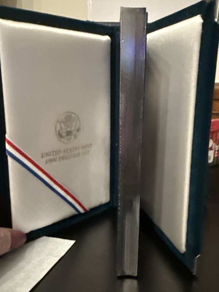 1990 US MINT PRESTIGE PROOF SET w/ OGP & COA
