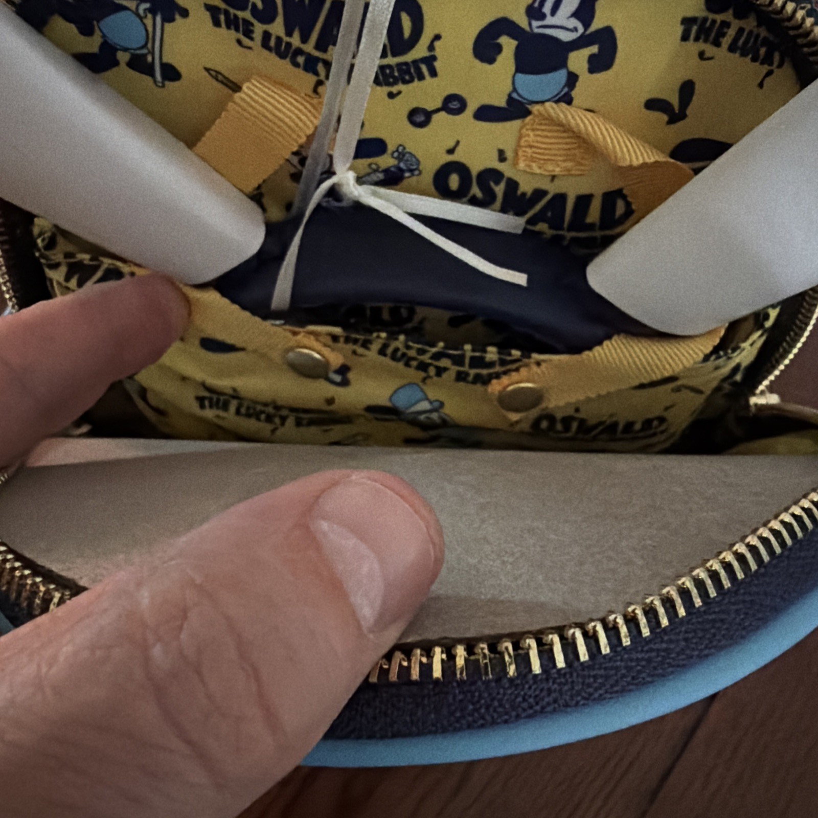 Disney D23 Fan Club Oswald Backpack And Ears Set Brand New Loungefly Awesome!!!!