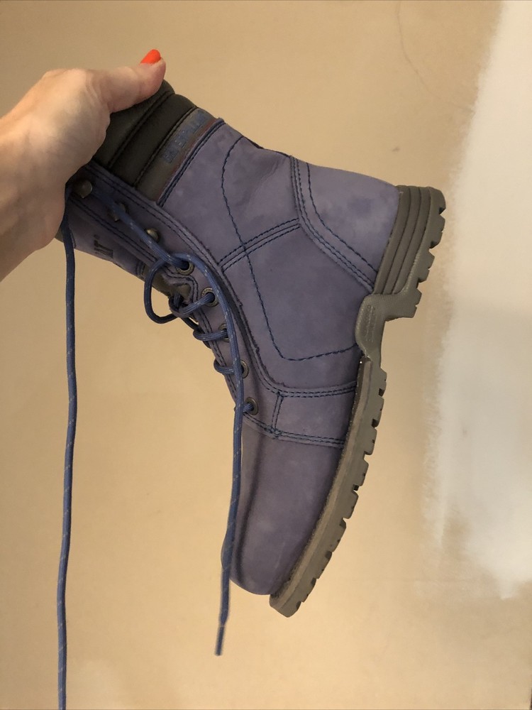 CAT steel Toe Lavender Boots