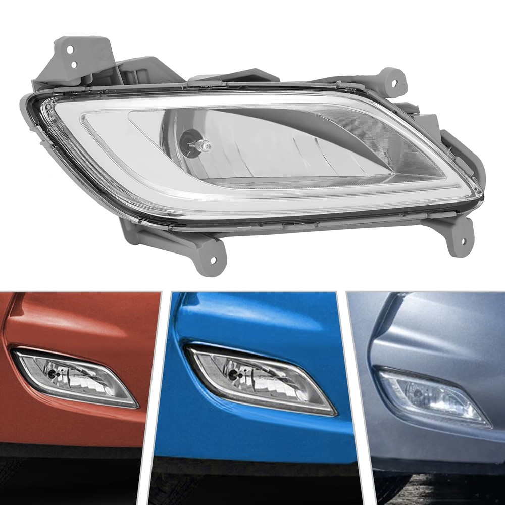 Fog Light For Hyundai Veloster 2012-2017 Halogen Light Source Right Side