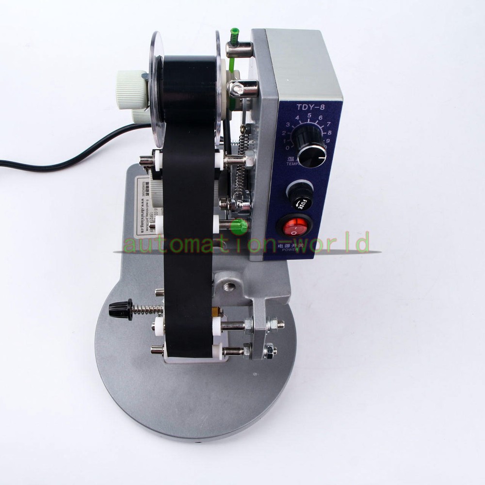1PCS Stamping Manual Ribbon Coding Machine Date Batch Character Code and Print