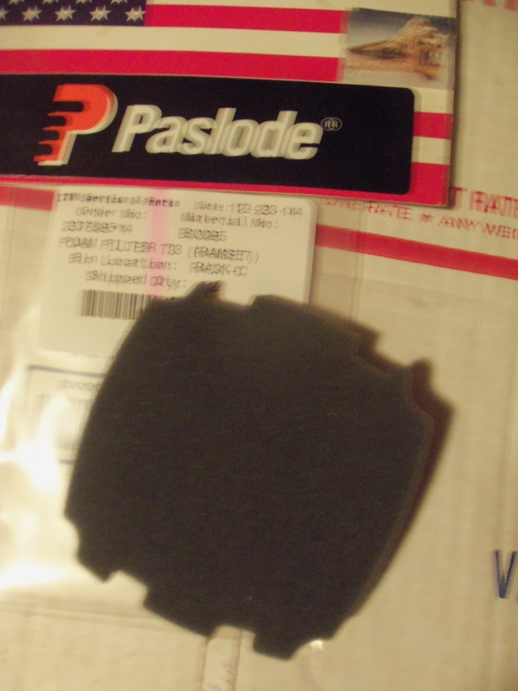"NEW" Ramset Part # B0095 - FOAM FILTER
