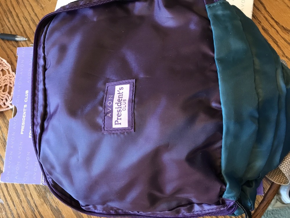 Avon Presidents club recognition program gala soft foldable backpack 2013-2014