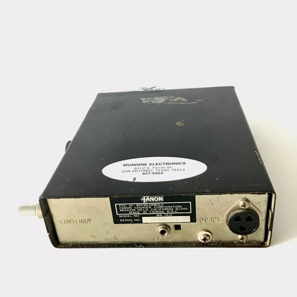 Fanon ScanFare M8-HLU Scanner - Unit Only - Untested -