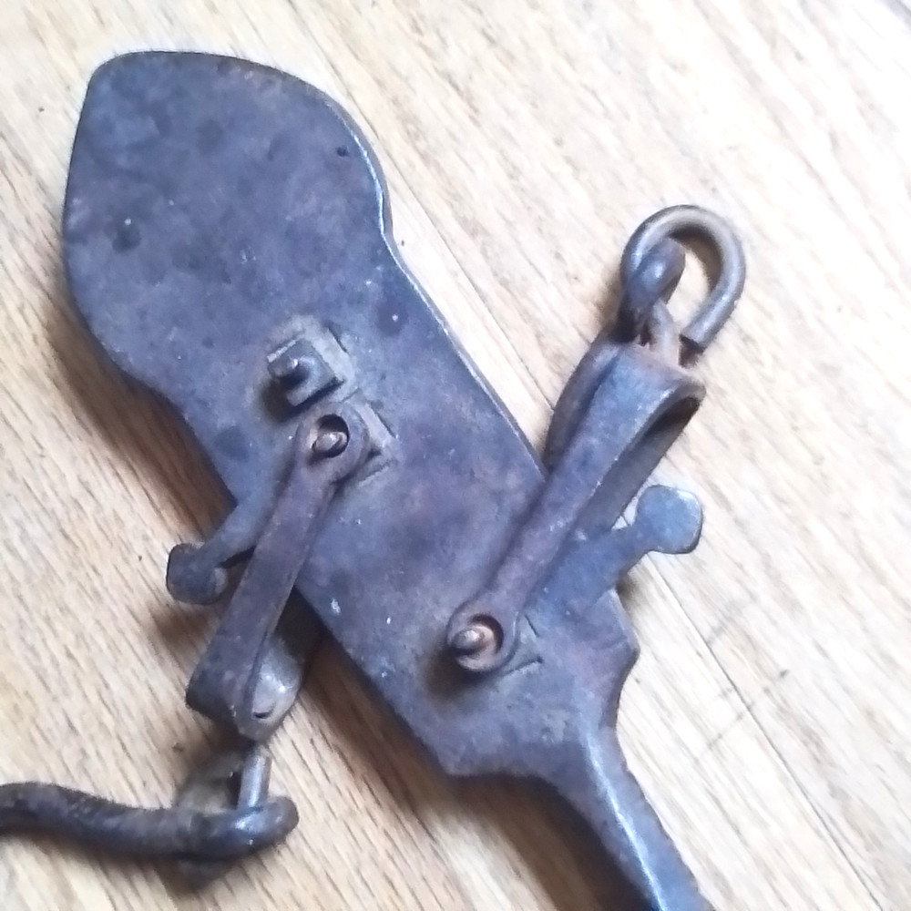 Antique Wrought Iron FIELD GRAIN SCALE
