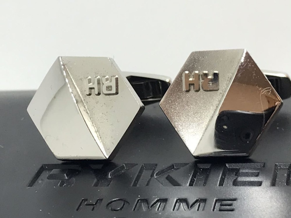 Rh Rykiel Om Silver Cufflinks