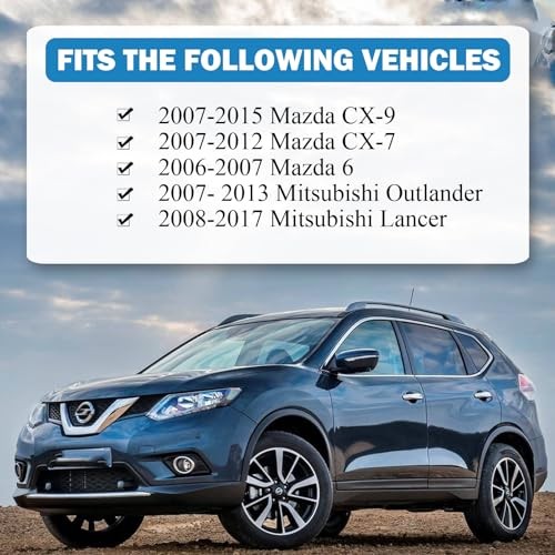 Ignition Key Knob Push Turn Switch & Insert Set Mazda Cx9 Accessories