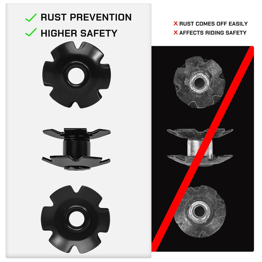 BUCKLOS Bike Fork Threadless Headset Star Nut Install Tool Remove Expansion MTB