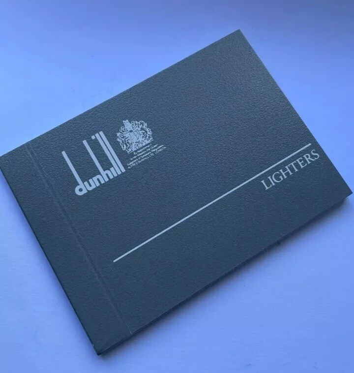 Mint Boxed Dunhill Silver ‘Barley’ Unique Table Lighter - Working