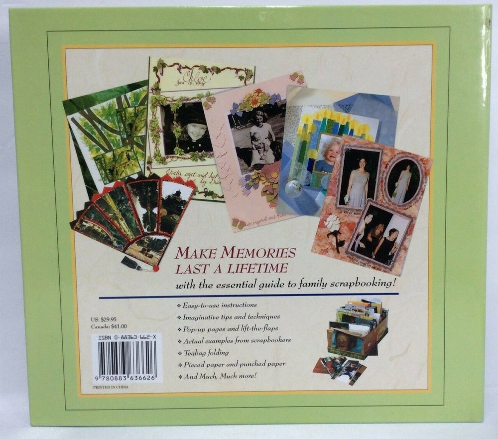 Memory Makers & Creating Keepsake Hardback Scrapbooking Books Lot Of 3