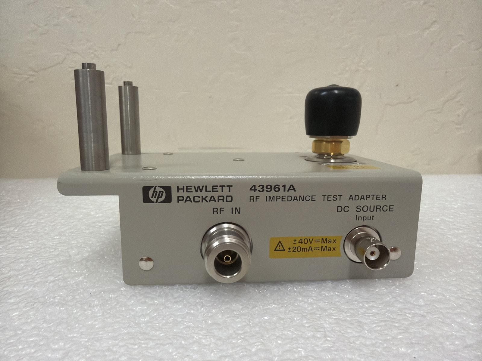 HP 43961A RF IMPENDANCE TEST ADAPTER