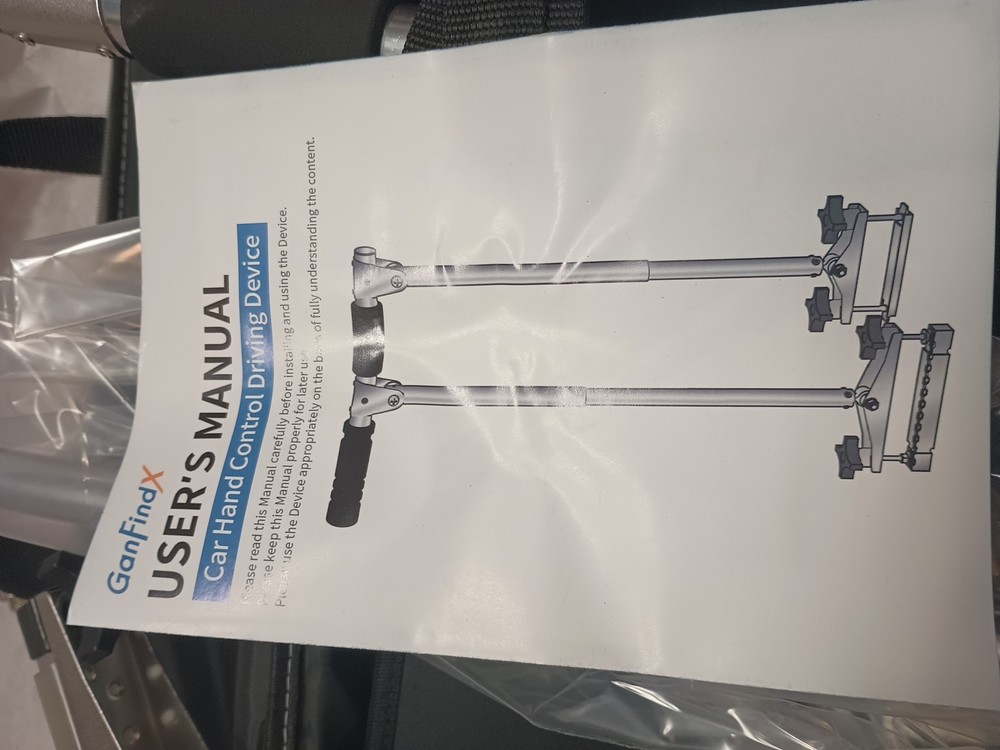 GanFindX Car Hand Control Driving Device