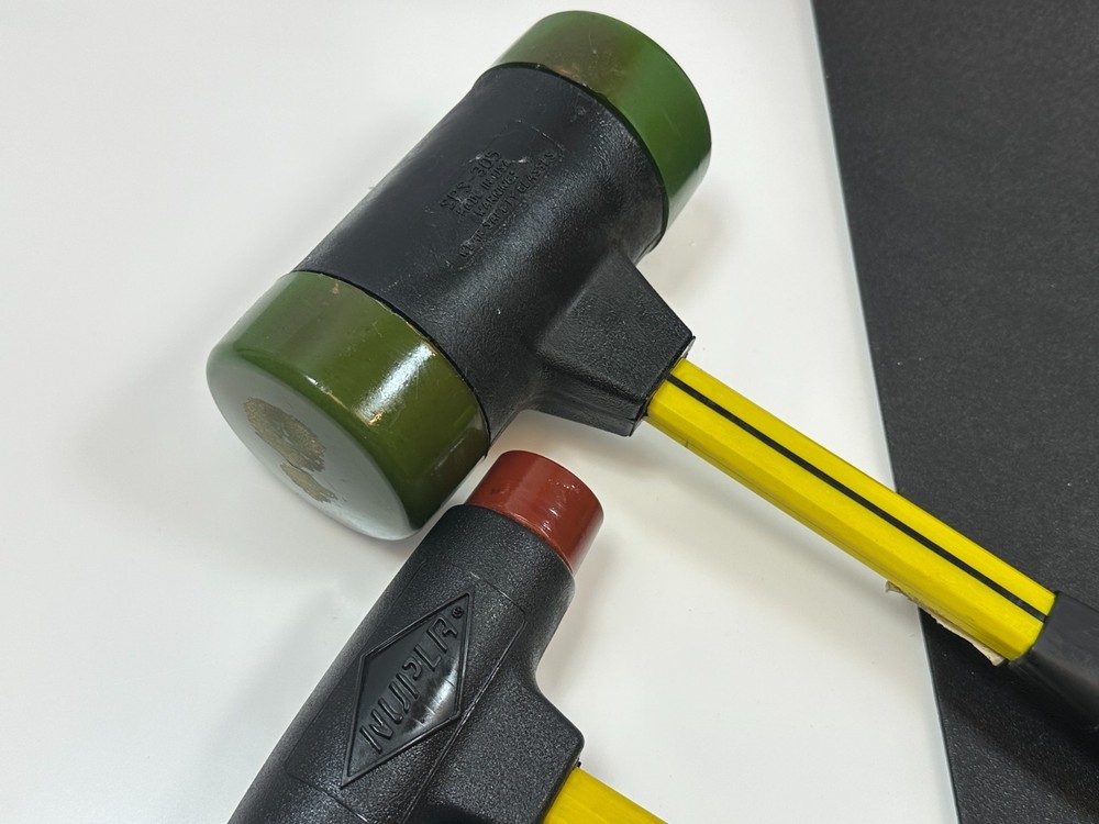 Nupla Tools USA 3pc Quick Change Impax Dead Blow Replaceable Soft Tip Hammer Set