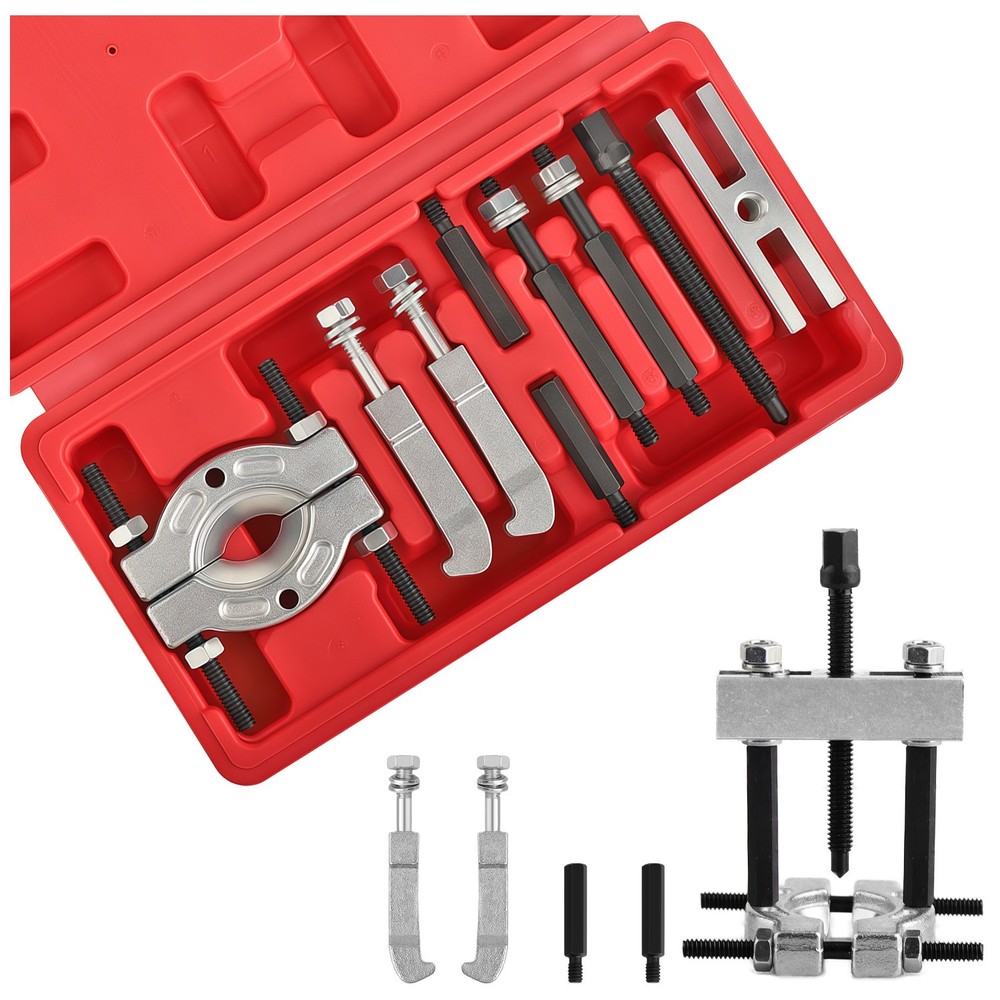 Bearing Separator(Mini) 9 pcs Puller Kit Includes Yoke & Extensions Pullers