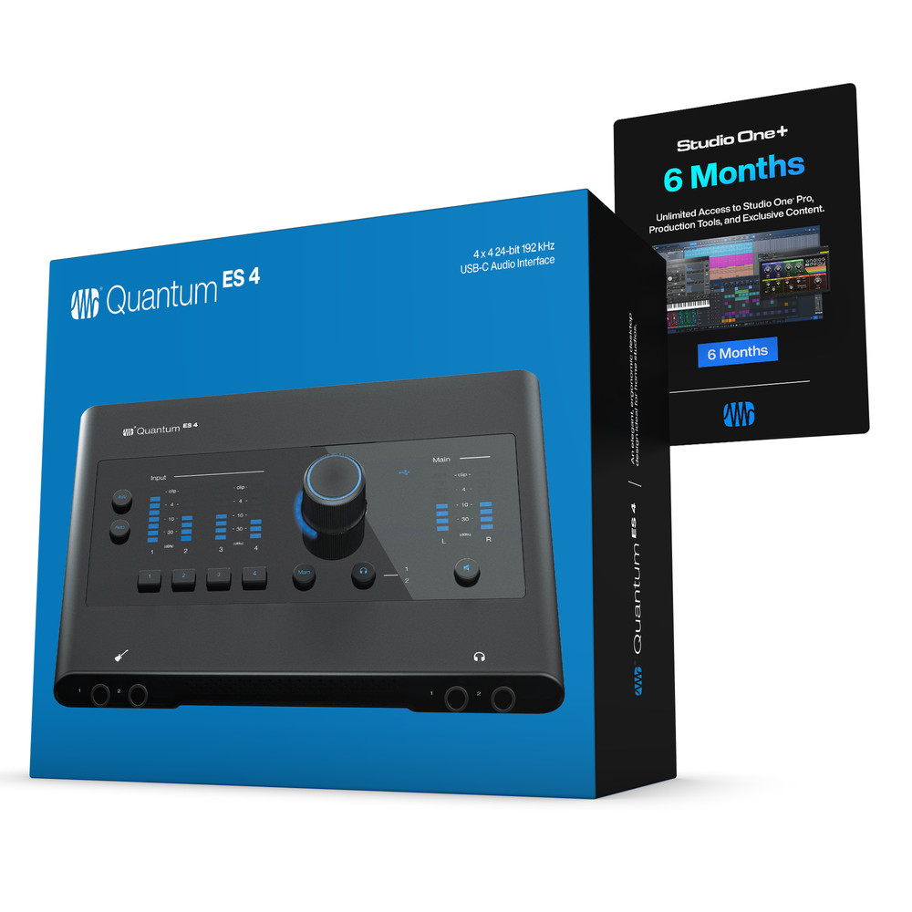 Presonus Quantum ES4 USB-C Audio Interface
