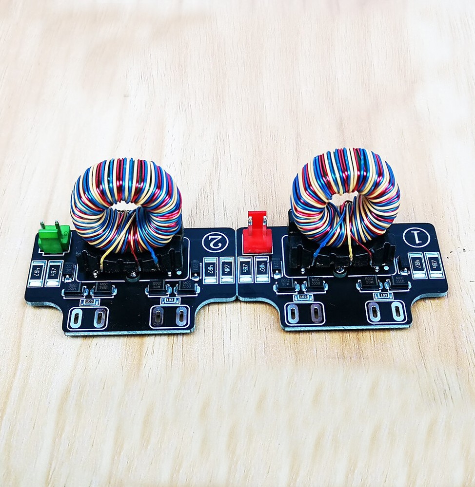 Tesla coil DRSSTC full-bridge IGBT module for grid drive isolation transformer