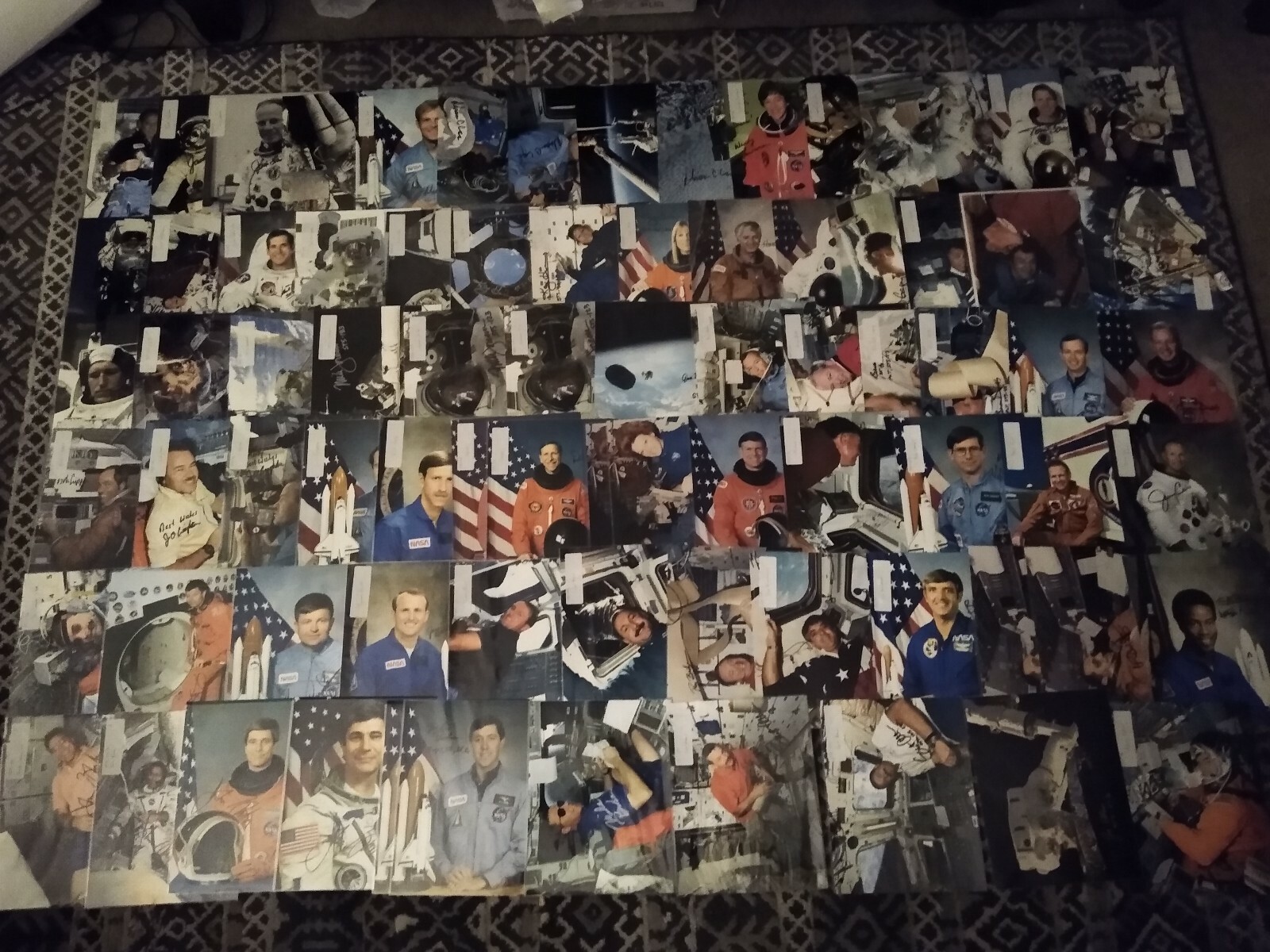 NASA Astronaut Autograph Lot (250 Items, 300+ Signatures)