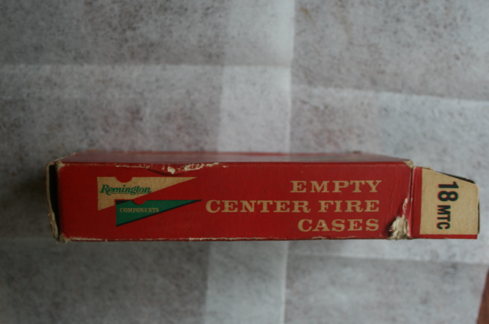 Remington Empty Cardboard Ammo Box, Styrofoam Insert, 30-06 Center Fire Cases