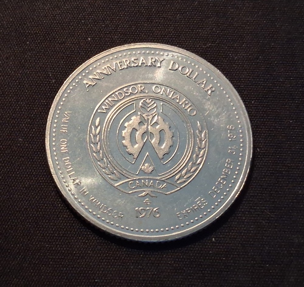 1976 Windsor, ON Centennial Trade Dollar