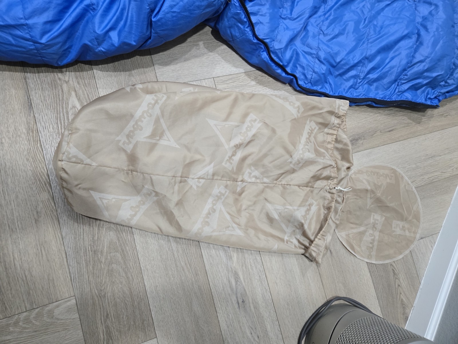 vintage Holubar Mountaineering goose down sleeping bag Mummy Bag Blue 0°