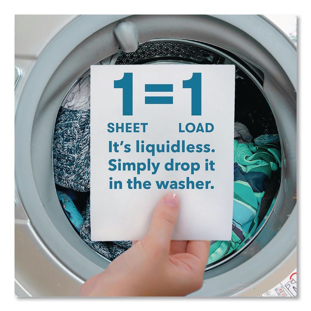 ECOS 953710EA Liquidless Laundry Detergent Sheets - Free and Clear New