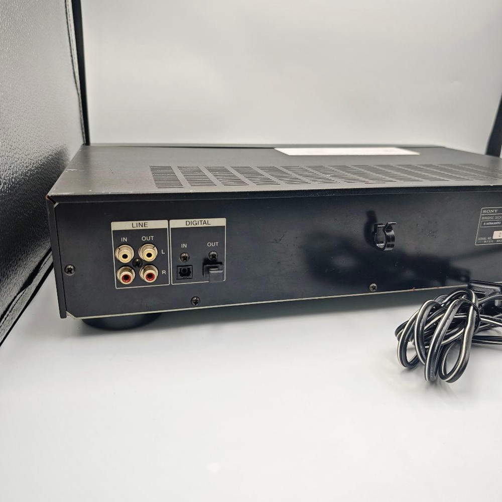 Sony MDS-E3 MD Deck Recorder Pro MiniDisc ATRAC Tested Working