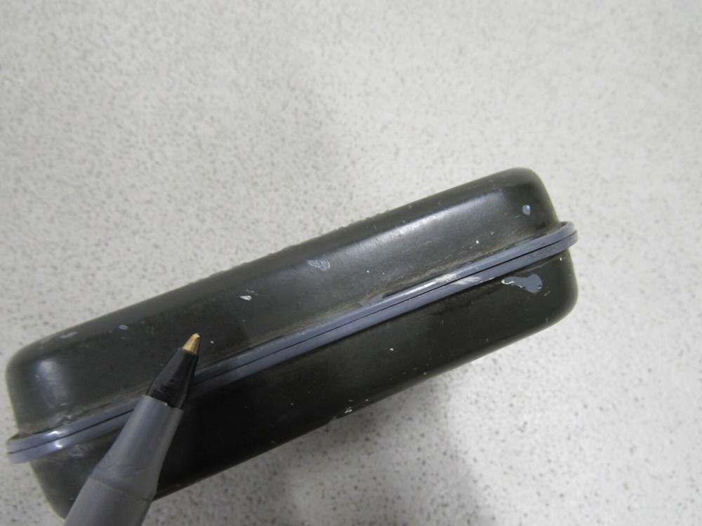 WW2 US Tenite Plastic First Aid Packet Carlisle Model CONTAINER ONLY Experimenta