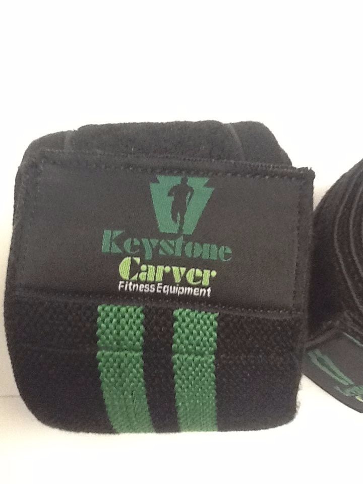 Keystone Carver Compression Knee Wrap Training Strength - Pair