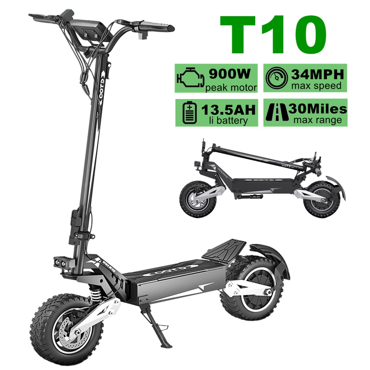 5000W Electric Scooter for Adults 55Miles 50MPH Off-Road Tire Fast E-Scooter NFC