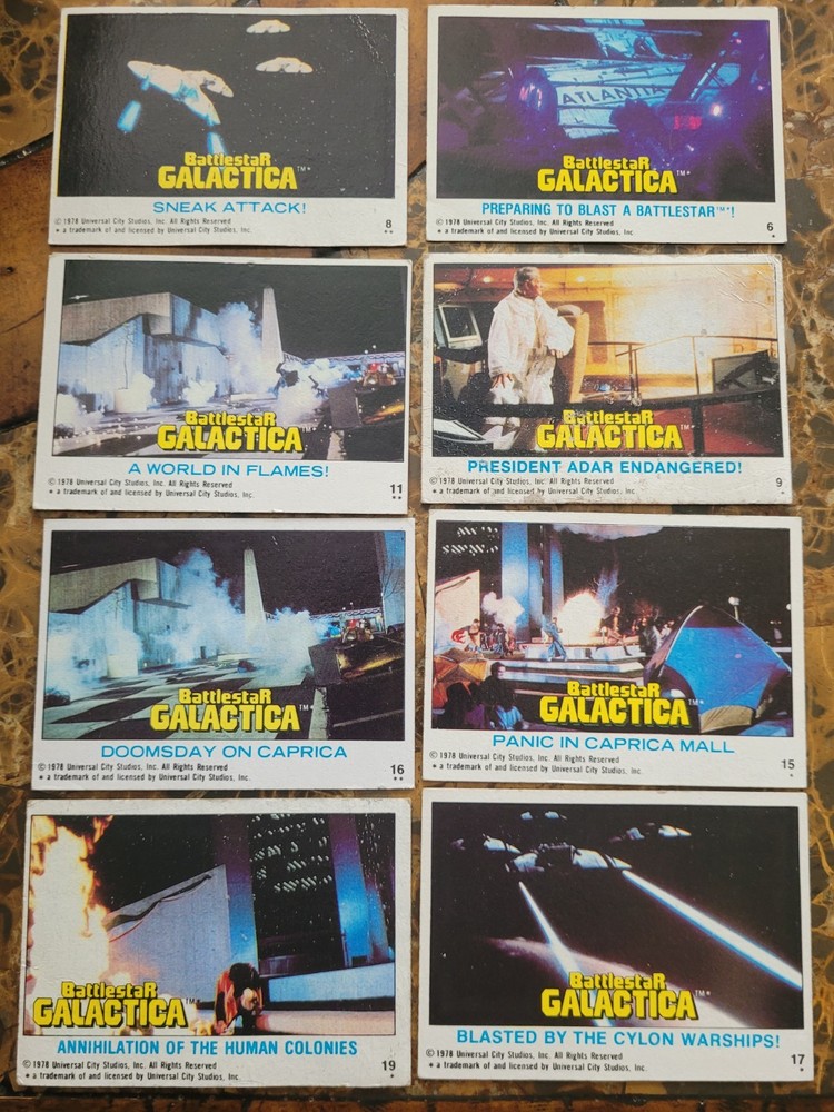 Topps Battlestar Galactica trading cards