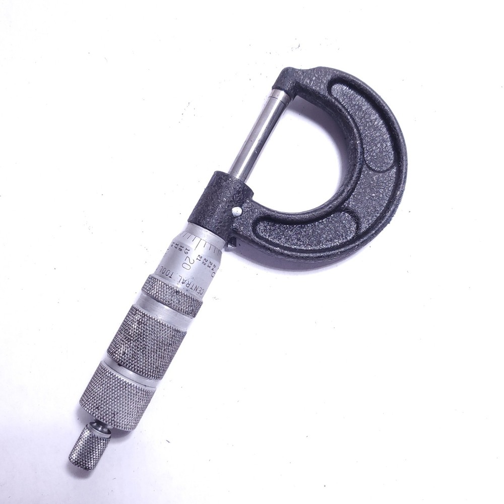 Vintage Central Tool 0" - 1" Micrometer