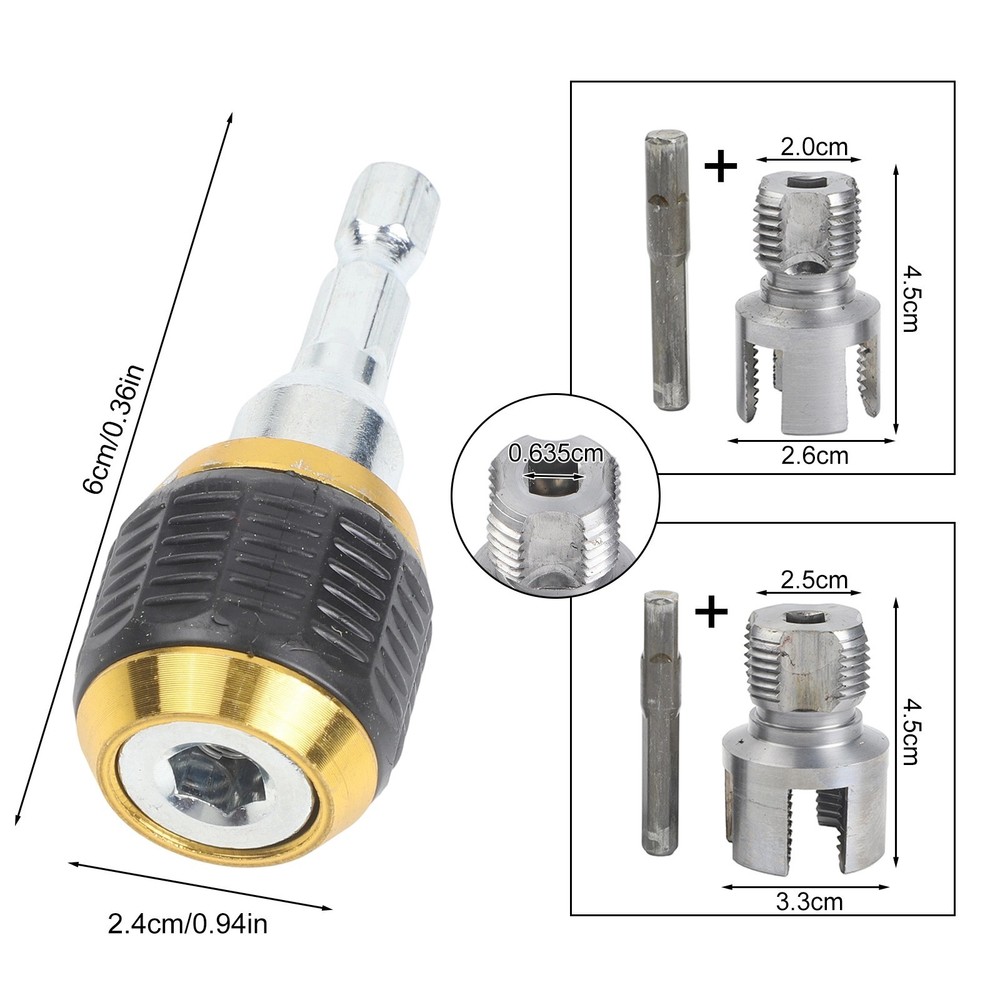 Integrated Water Pipe Threading Tool for 20MM and 25MM with Performance