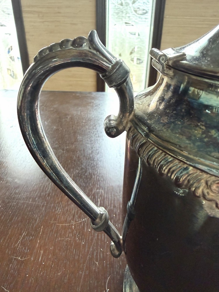 Vintage Four Piece Coffee Set - Silver Plated Over Copper