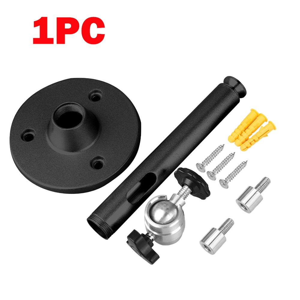 2Pc 360° Rotatable Universal Wall Ceiling Mount Stand For Mini Projector DVR NEW