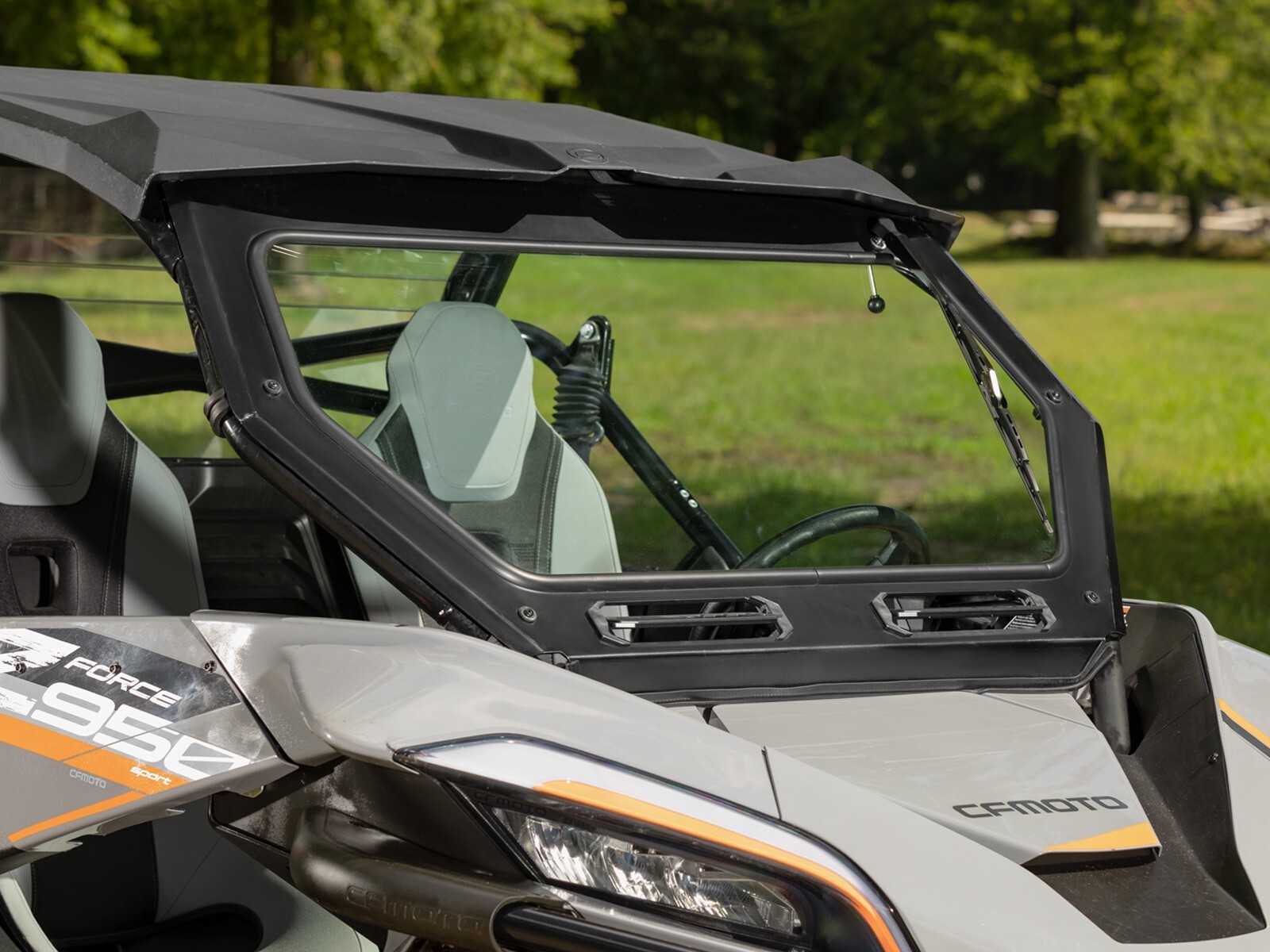 SuperATV Full Glass Windshield for CFMoto ZForce 950 (See Fitment)