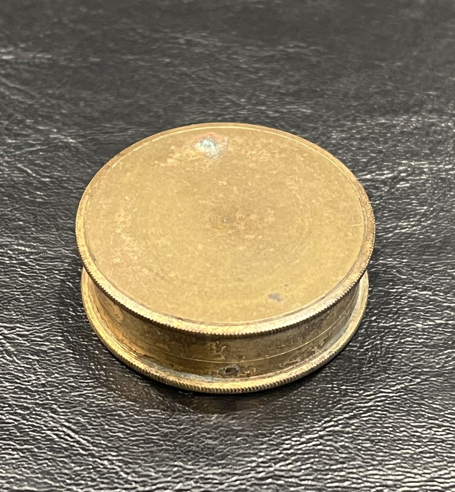Victorian Brass Cased Pocket Compass