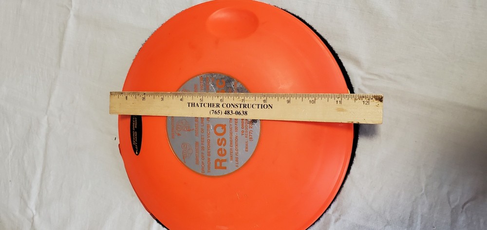 ResQ Disc Water Emergency Throwable Float, Without Bag