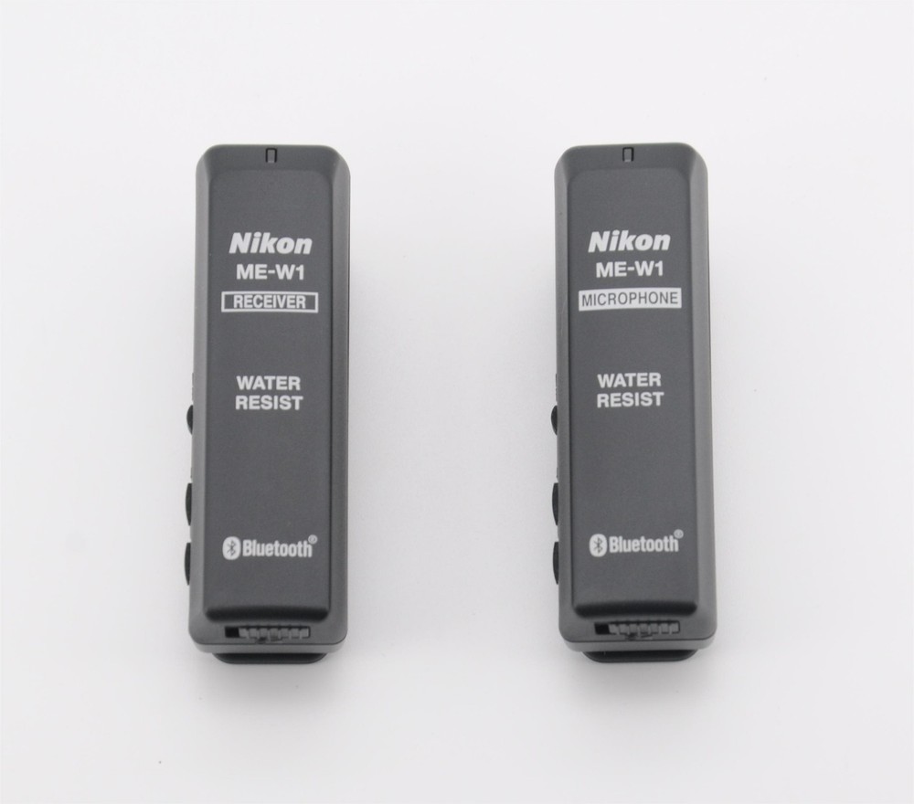 Genuine Nikon Wireless Microphone Set ME-W1