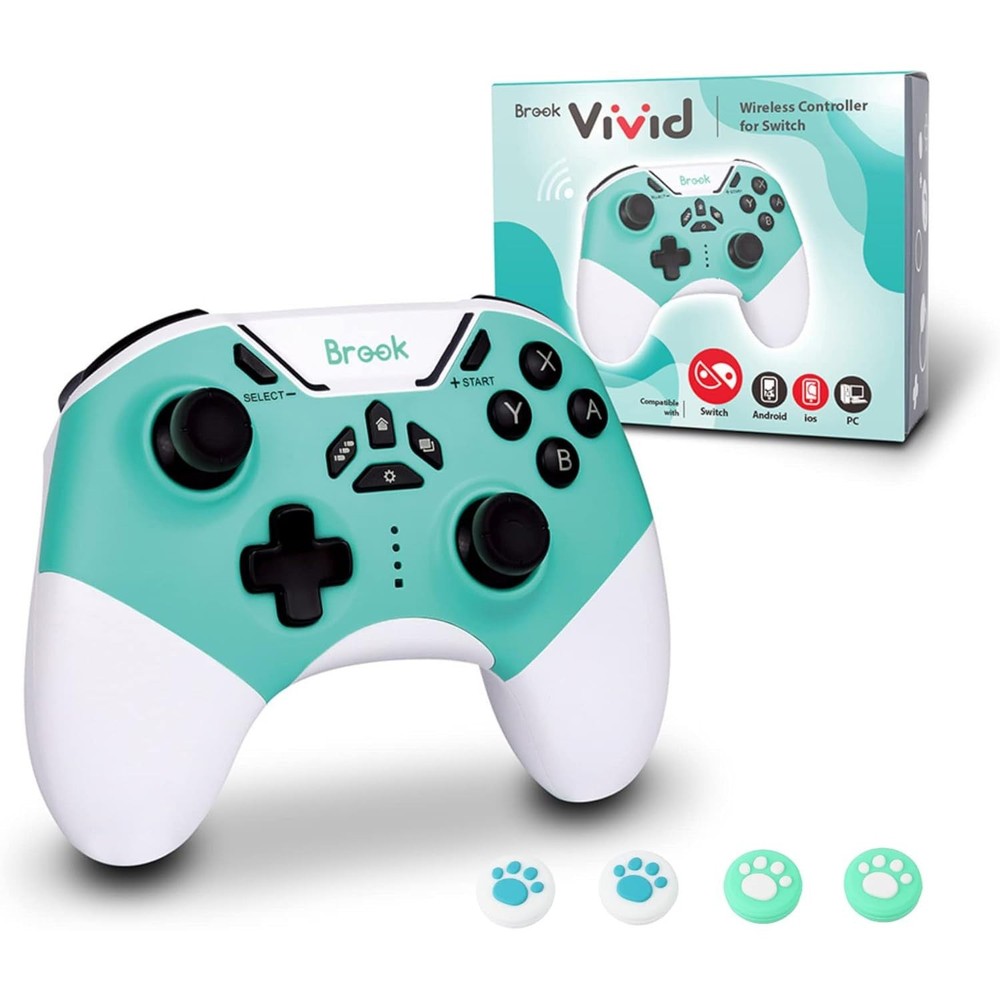 Brook Gaming: Vivid Wireless Controller for Switch