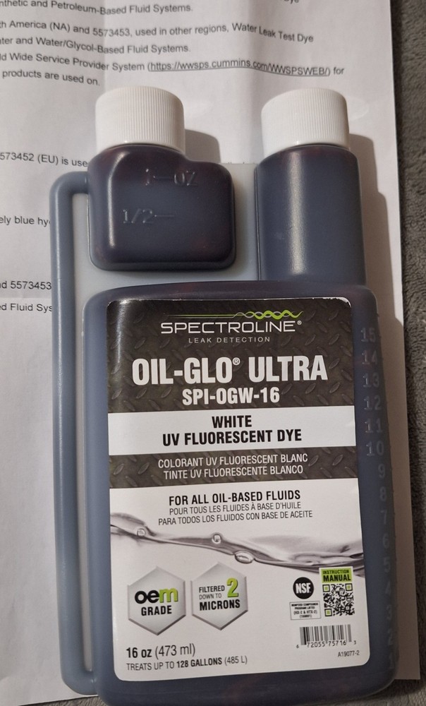 spectroline leak detection kit