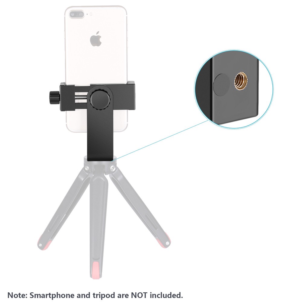 Neewer Smartphone Holder Vertical Bracket Clip Tripod Adapter for iPhone